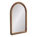 Kate and Laurel Rahfy Beaded Arch Framed Wall Mirror
