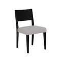 Powell Cadence Upholstered Dining Chair Black