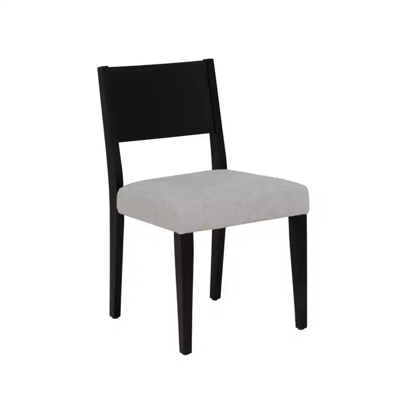 Powell Cadence Upholstered Dining Chair Black