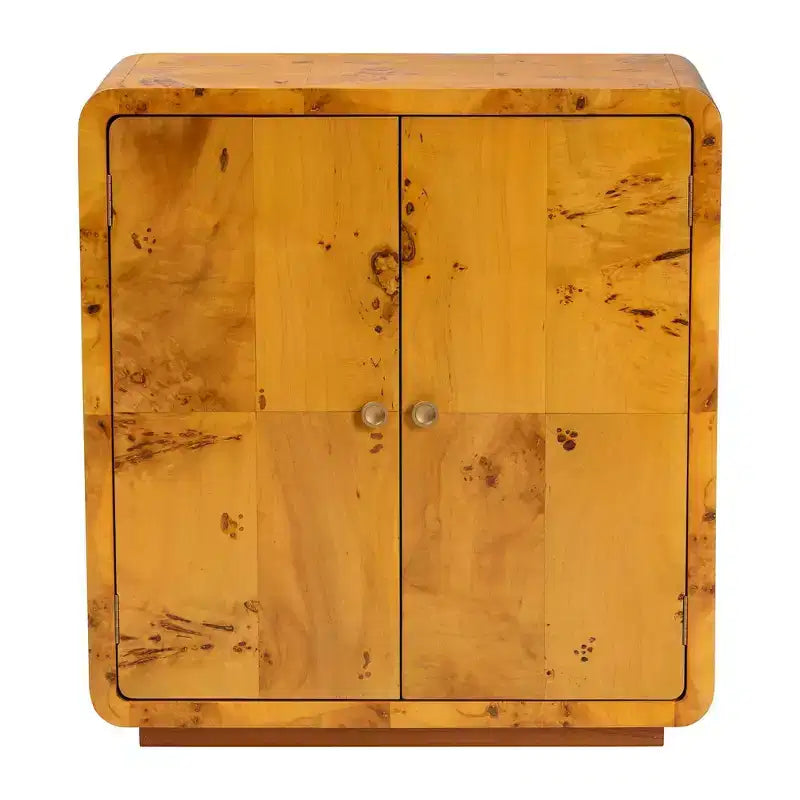 Meuble de rangement en bois clair