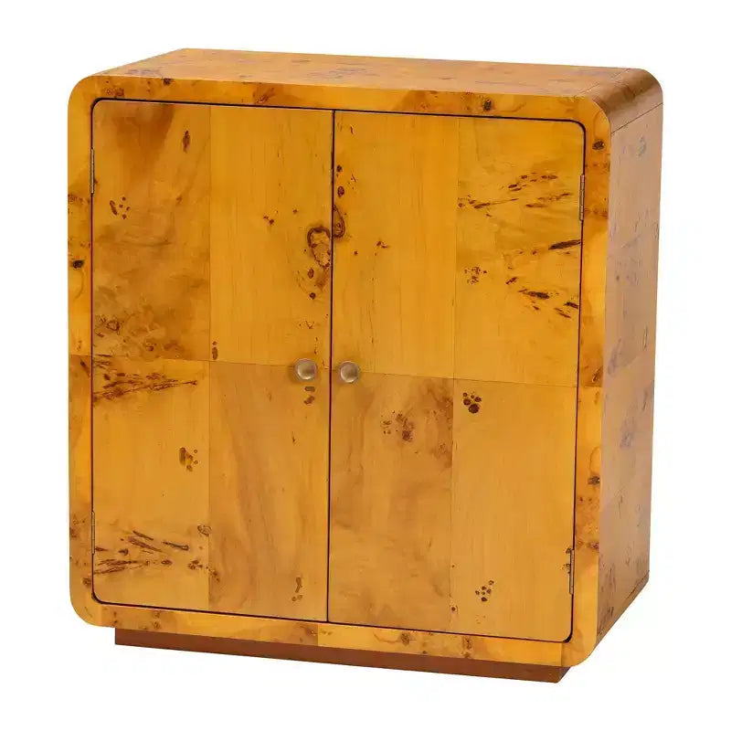 Meuble de rangement en bois clair