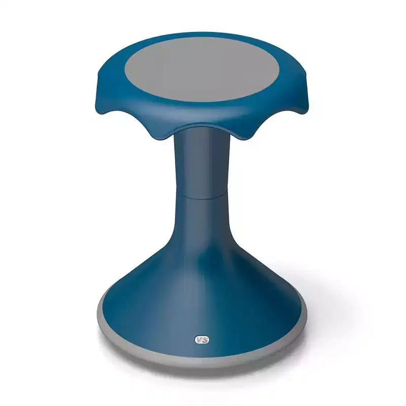 VS America Hokki Stool Flexible Ergonomic Seating- 18 Blue