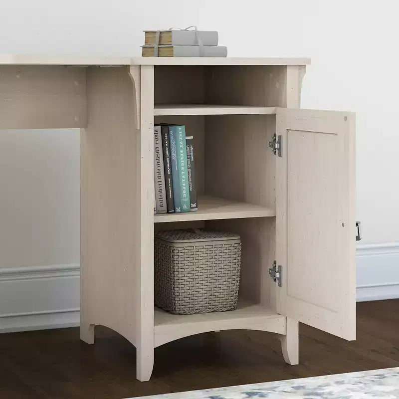 Bureau d'angle avec rangements