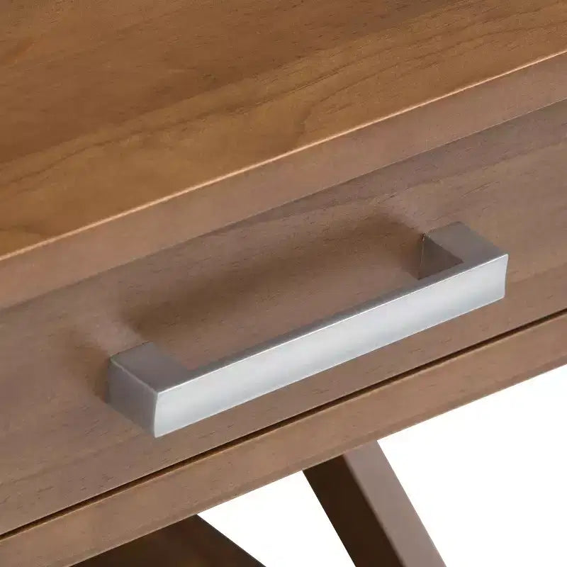 Table d'appoint carrée de 53 cm en pin