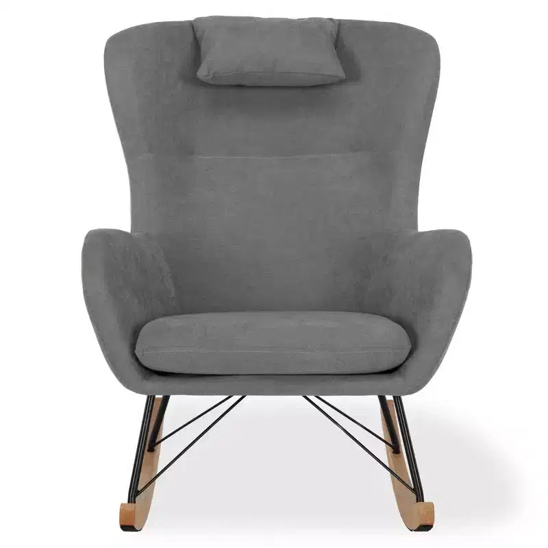 Fauteuil à bascule avec poches de rangement