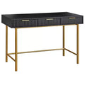 Lifestorey Russo 3 Drawer Modern Glam Desk